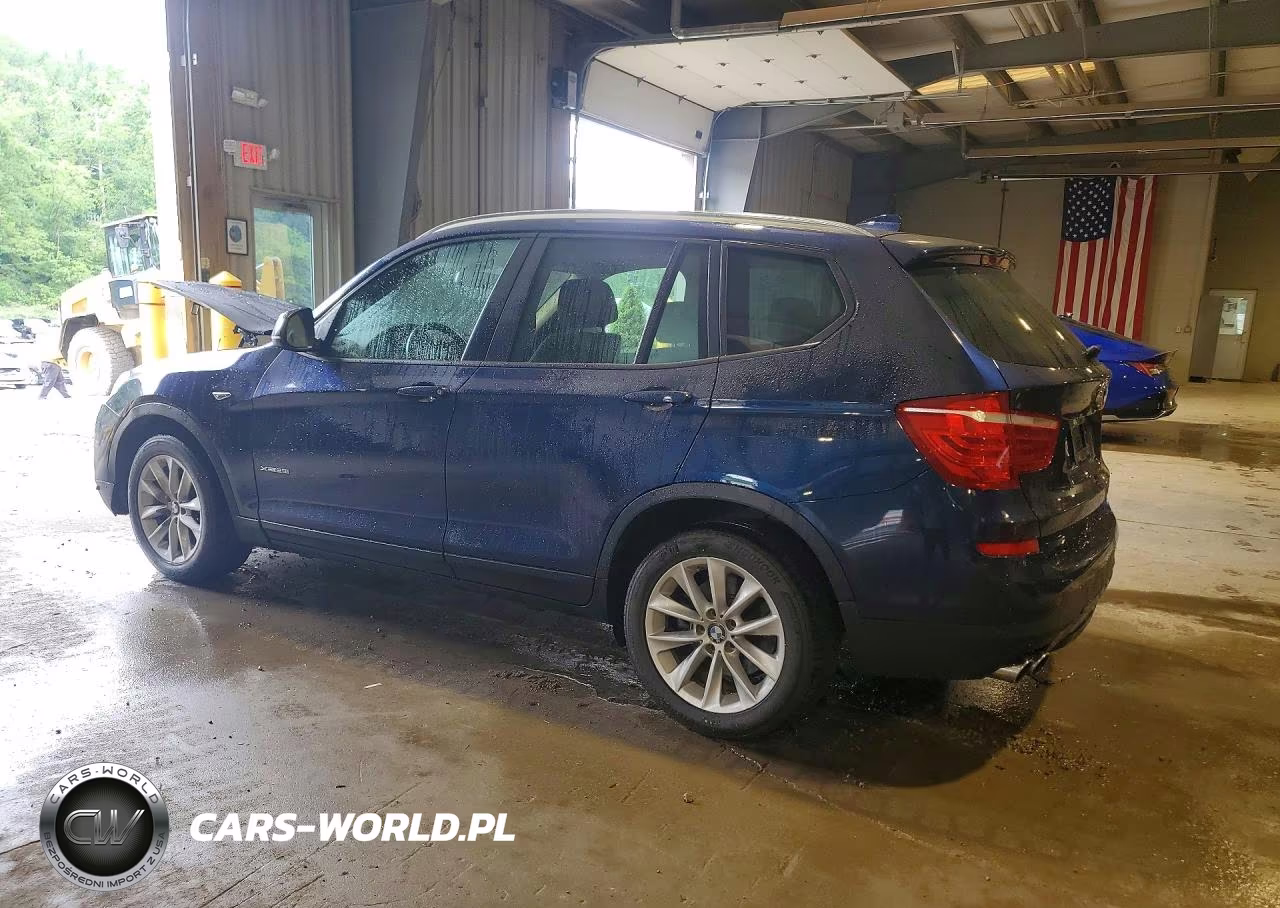 2016 BMW X3 xDrive28I VIN:5UXWX9C52G0D75188 - 2