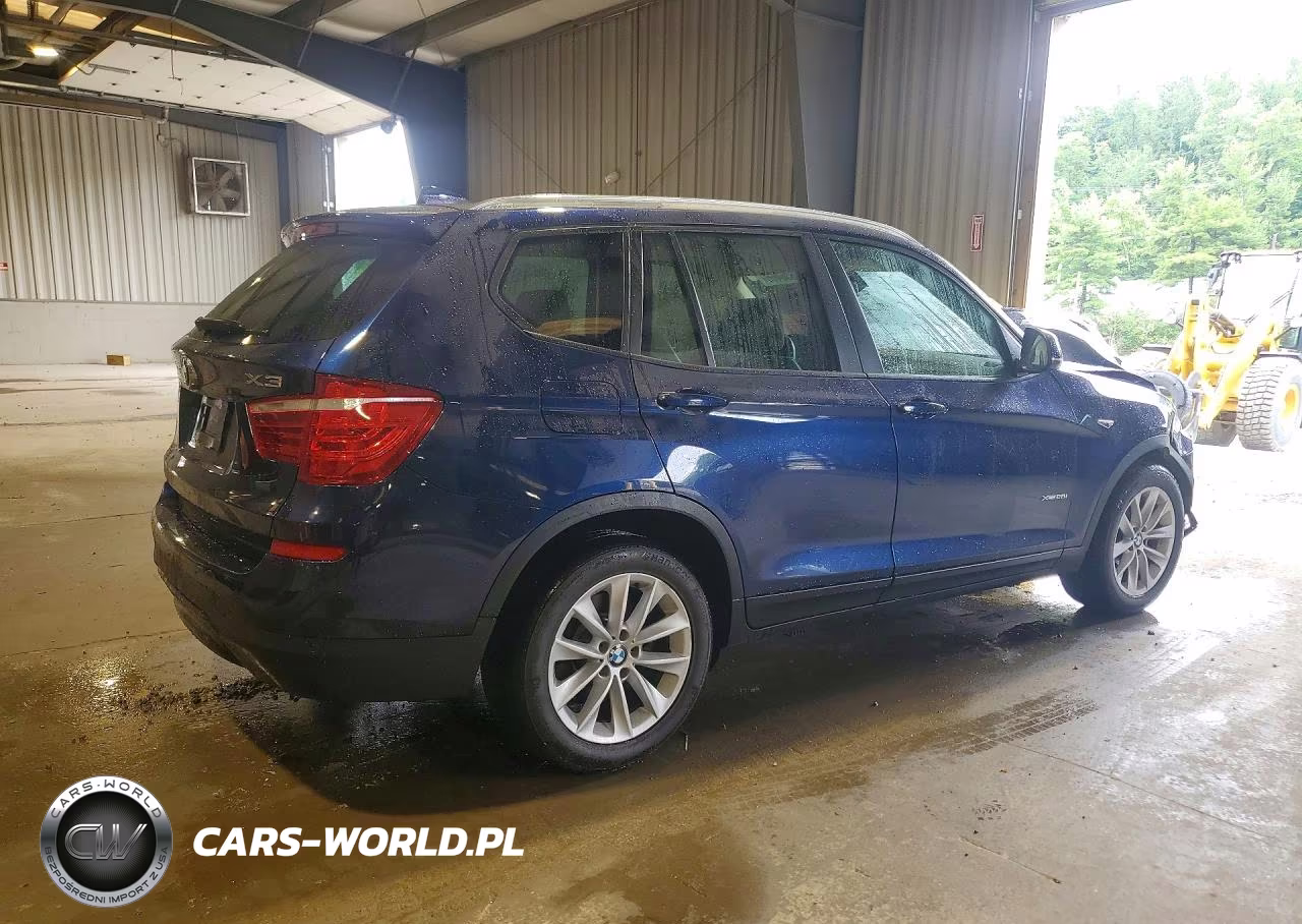 2016 BMW X3 xDrive28I VIN:5UXWX9C52G0D75188 - 3