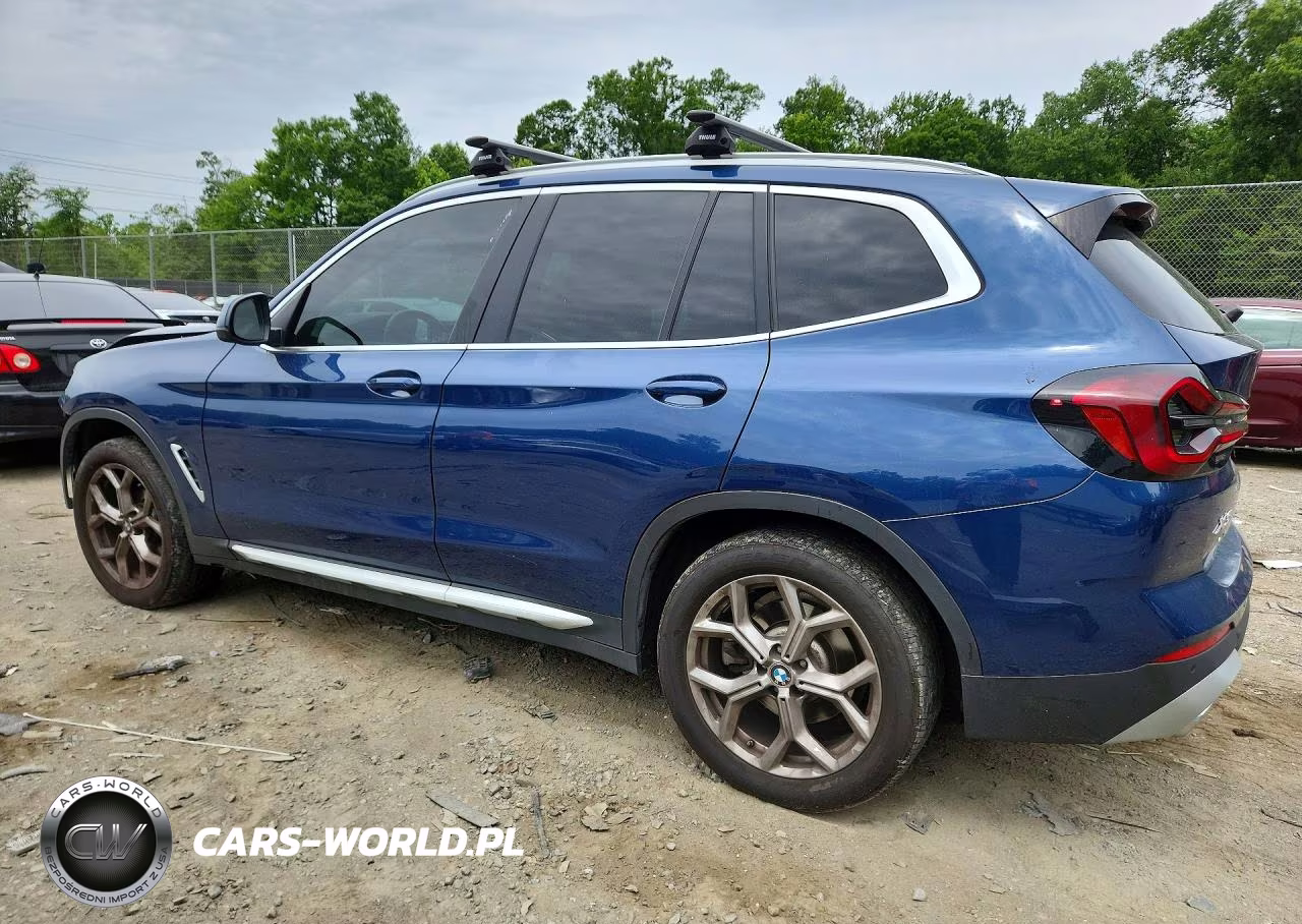 2022 BMW X3 xDrive30I VIN:5UX53DP06N9M98572 - 2