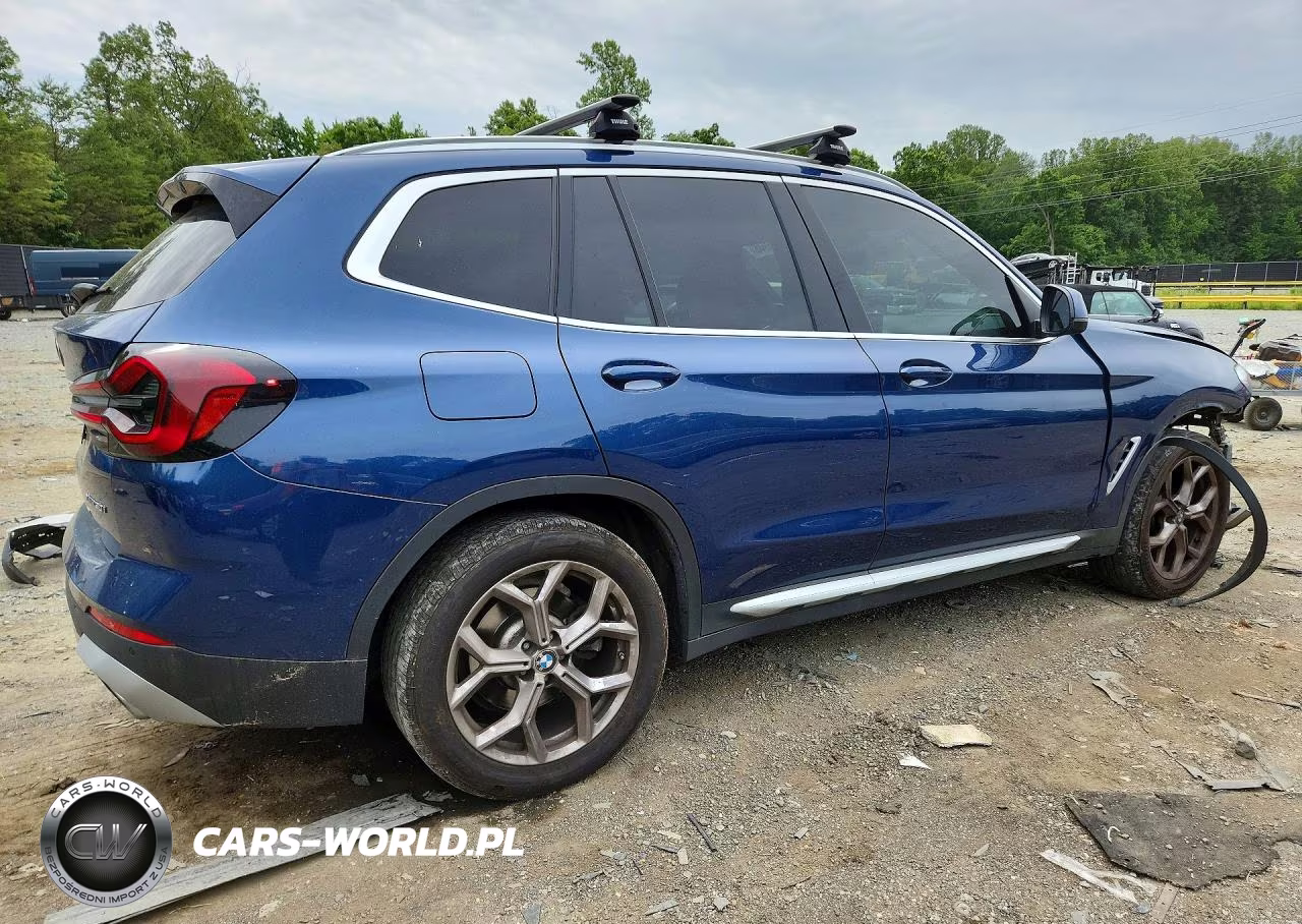 2022 BMW X3 xDrive30I VIN:5UX53DP06N9M98572 - 3