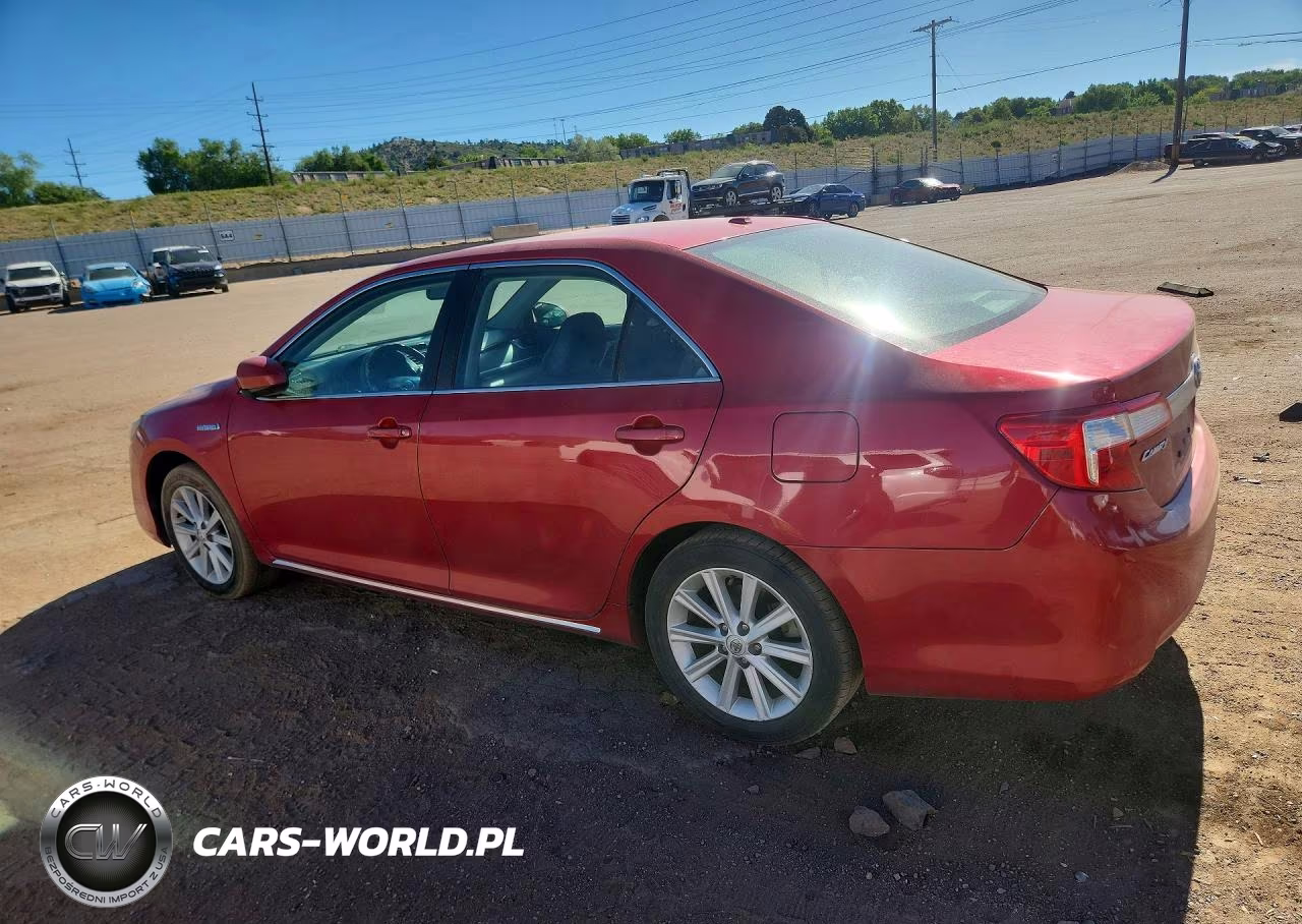 2013 Toyota Camry Hybrid Xle VIN:4T1BD1FK9DU079822 - 2
