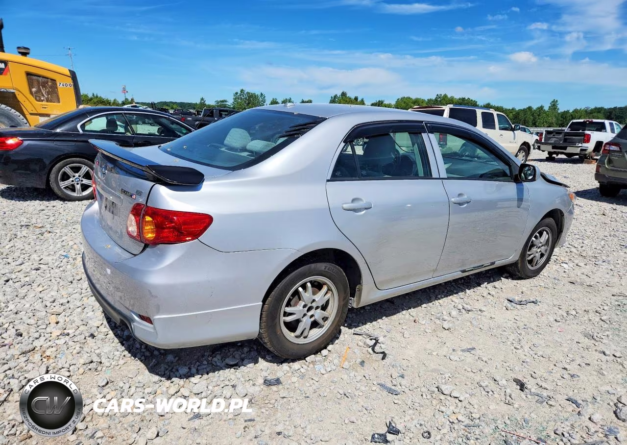 2009 Toyota Corolla Le VIN:1NXBU40EX9Z076410 - 3