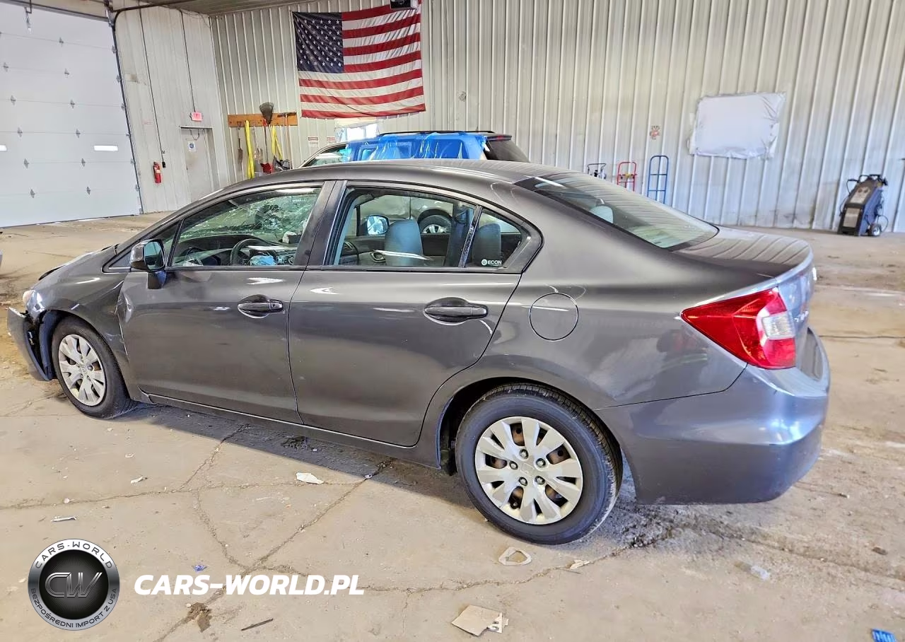 2012 Honda Civic Lx VIN:19XFB2F55CE020680 - 2