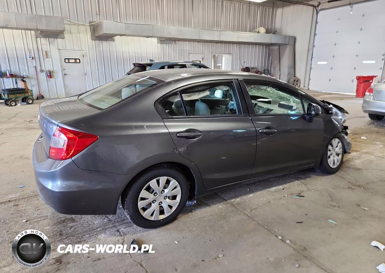 2012 Honda Civic Lx VIN:19XFB2F55CE020680 - 3