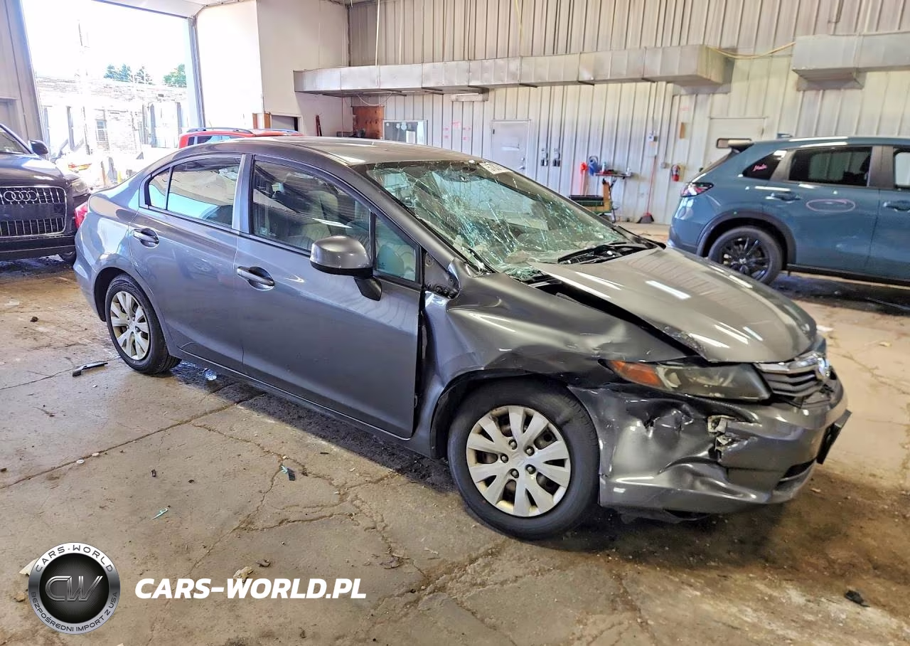 2012 Honda Civic Lx VIN:19XFB2F55CE020680 - 4