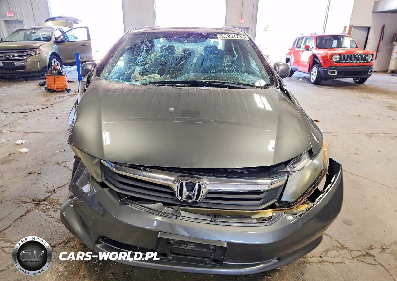 2012 Honda Civic Lx VIN:19XFB2F55CE020680 - 5