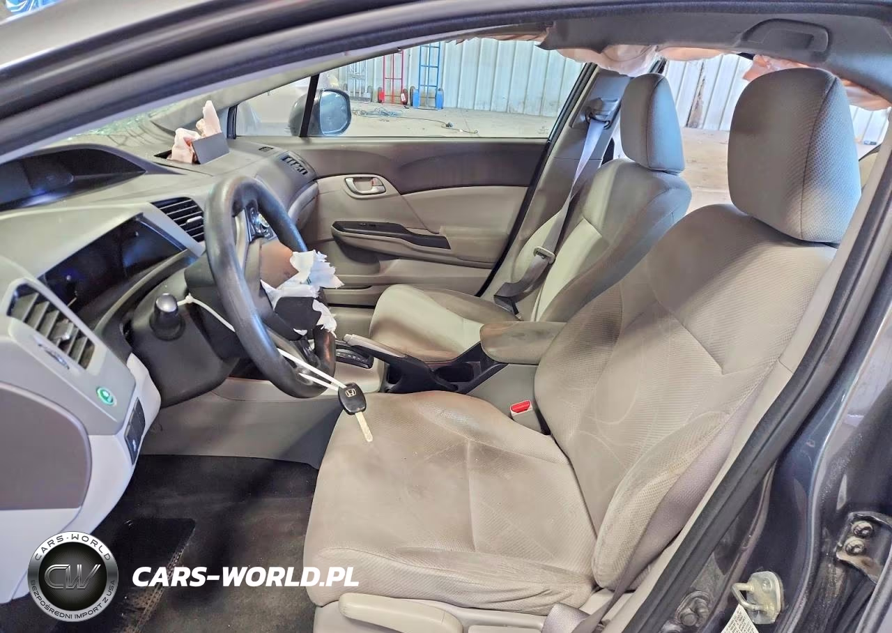 2012 Honda Civic Lx VIN:19XFB2F55CE020680 - 7