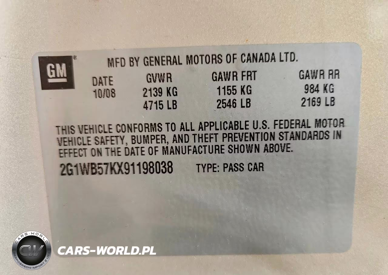 2009 Chevrolet Impala Ls VIN:2G1WB57KX91198038 - 12