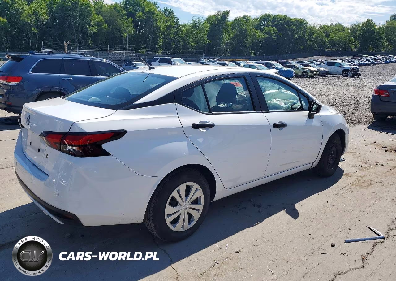2025 Nissan Versa S VIN:3N1CN8DV9SL842847 - 3
