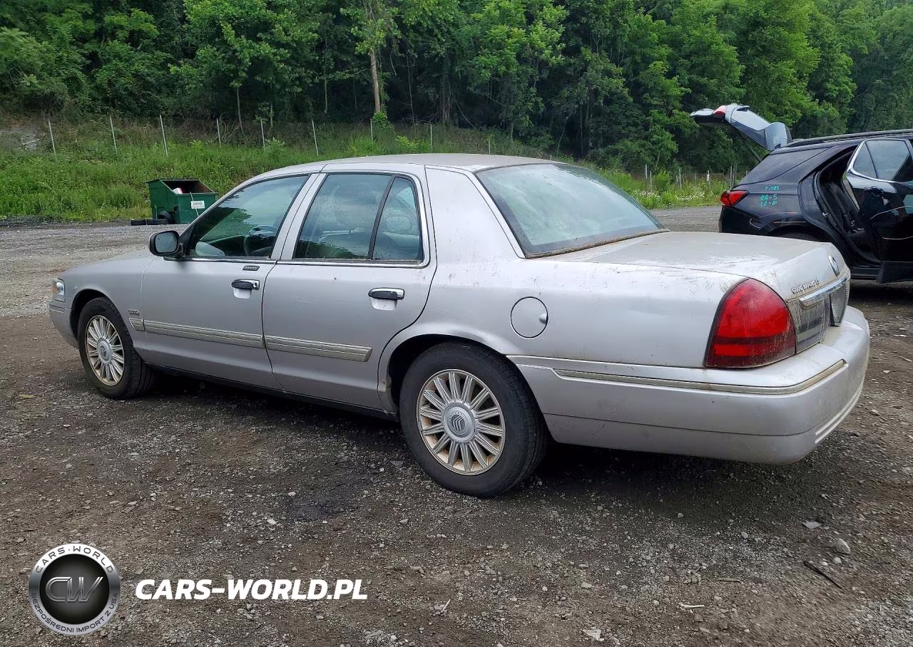 2009 Mercury Grand Marquis Ls VIN:2MEHM75V89X630740 - 2