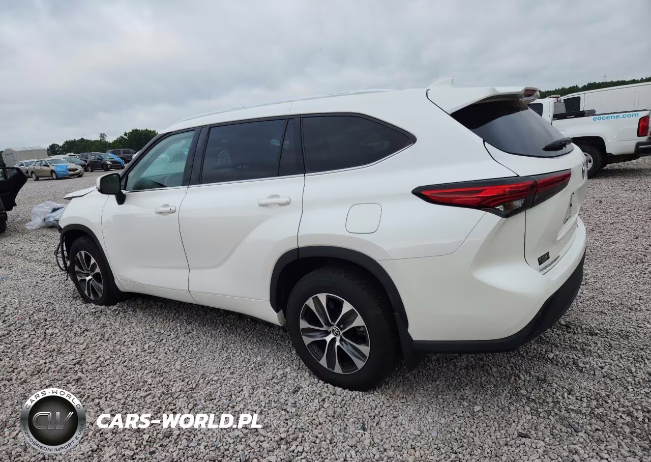 2021 Toyota Highlander Xle VIN:5TDGZRBH7MS547281 - 2