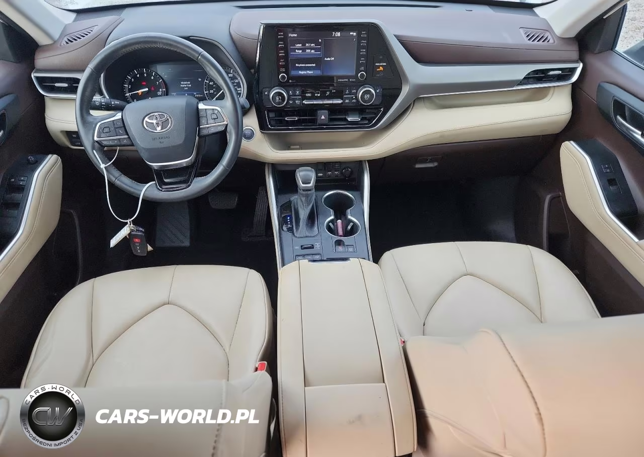 2021 Toyota Highlander Xle VIN:5TDGZRBH7MS547281 - 8