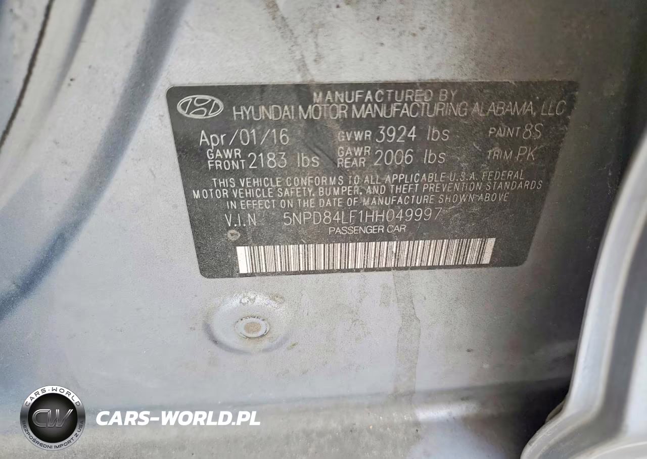 2017 Hyundai Elantra Se VIN:5NPD84LF1HH049997 - 12