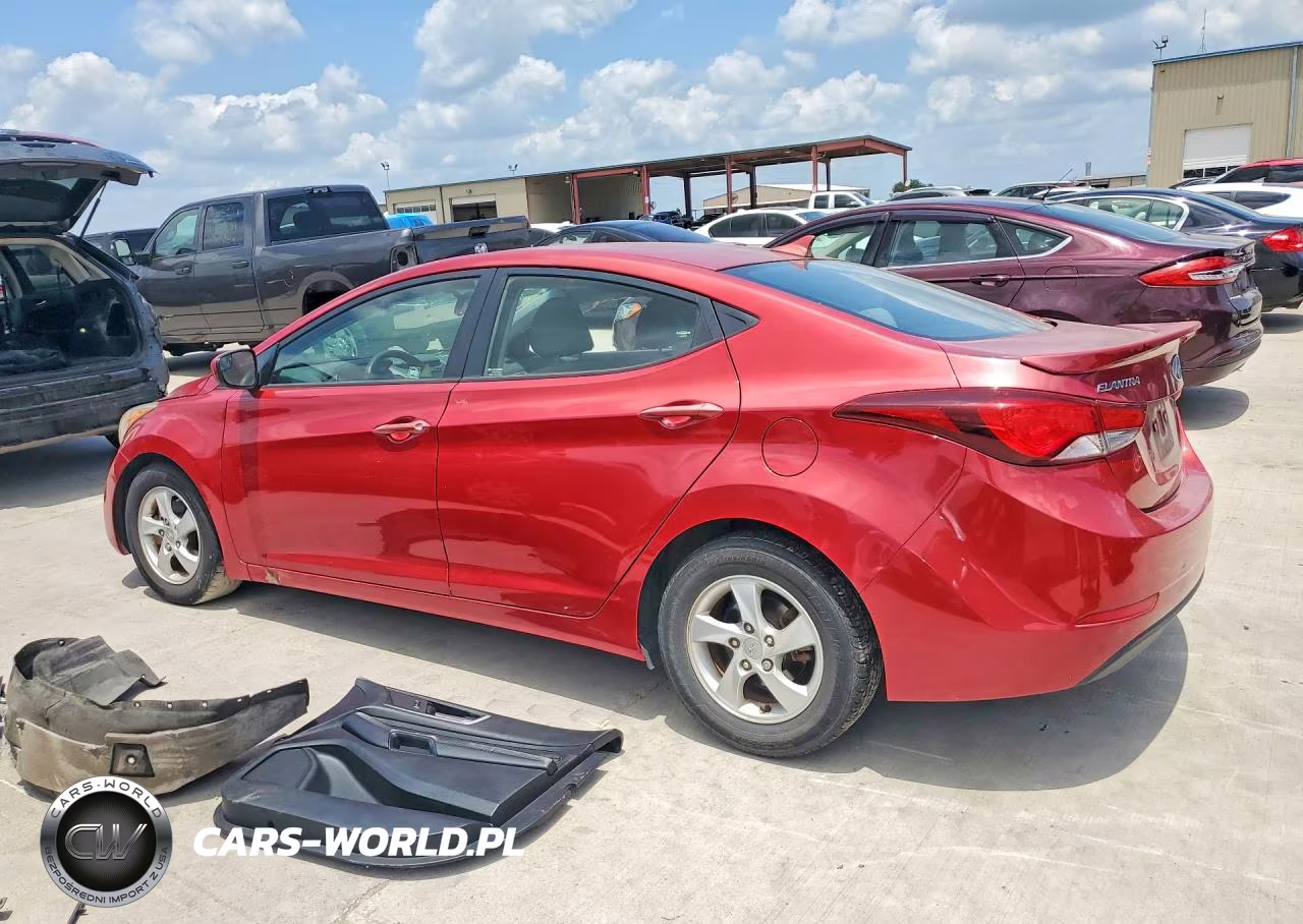 2015 Hyundai Elantra Se VIN:KMHDH4AEXFU266960 - 2