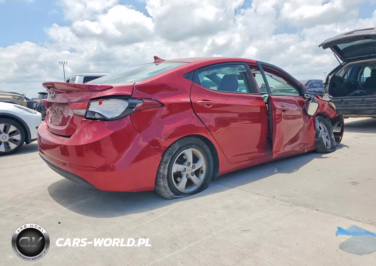2015 Hyundai Elantra Se VIN:KMHDH4AEXFU266960 - 3