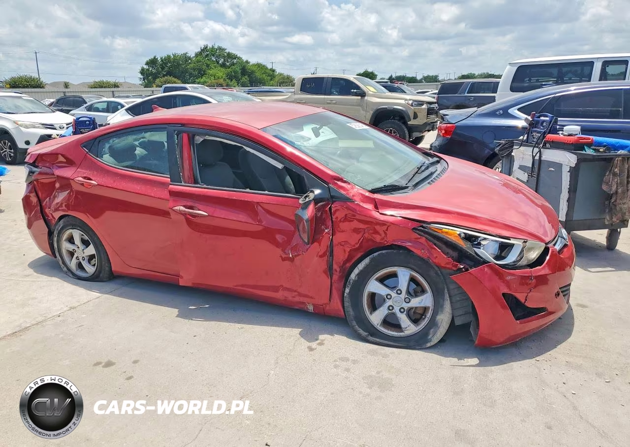 2015 Hyundai Elantra Se VIN:KMHDH4AEXFU266960 - 4