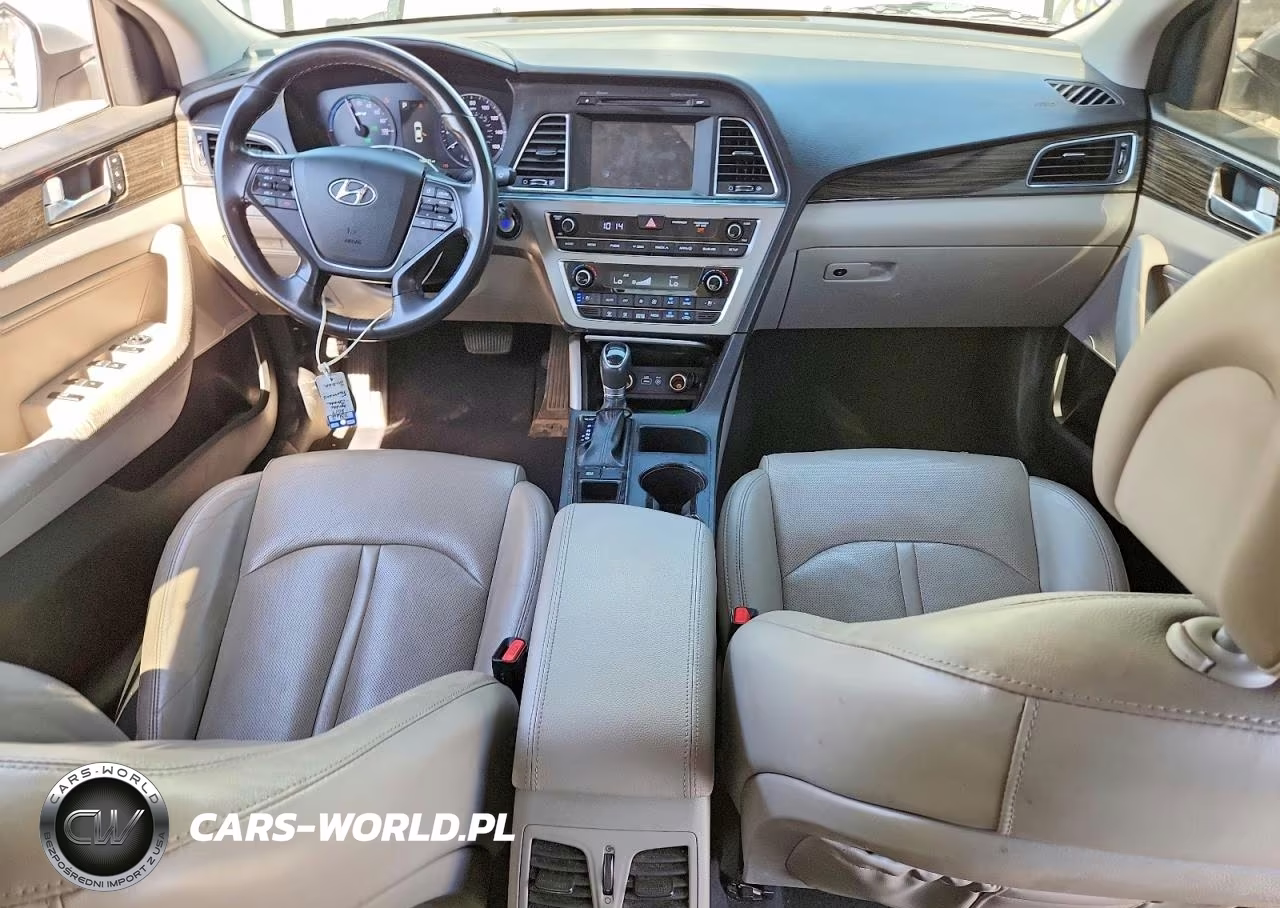 2017 Hyundai Sonata Hybrid Limited VIN:KMHE34L37HA072499 - 8