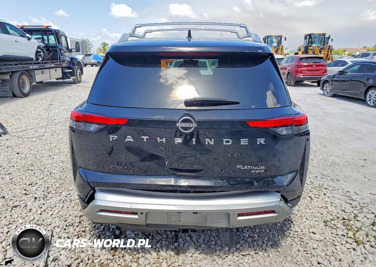 2025 Nissan Pathfinder Platinum VIN:5N1DR3DJ4SC208844 - 6