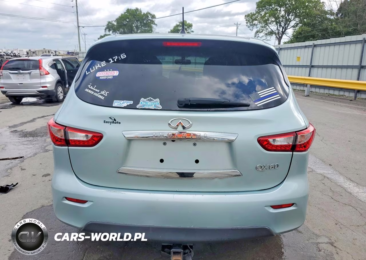 2014 Infiniti Qx60 Base VIN:5N1AL0MM7EC524062 - 6
