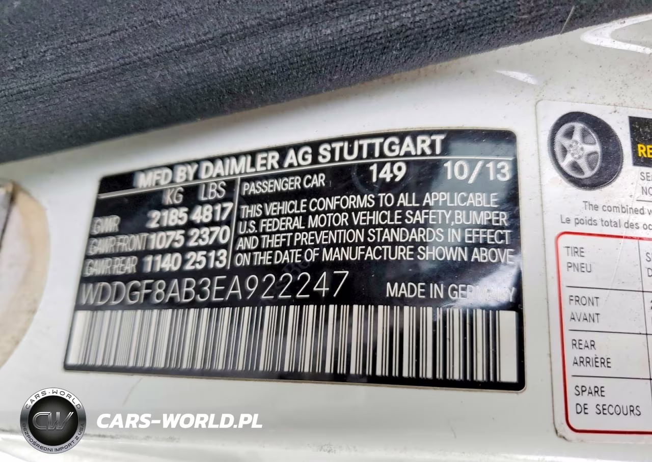 2014 Mercedes-Benz C 300 4Matic VIN:WDDGF8AB3EA922247 - 12