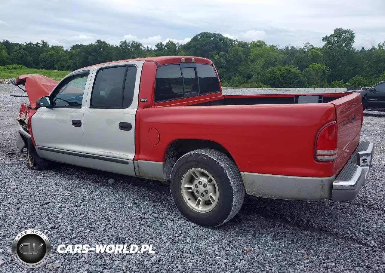 2000 Dodge Dakota Quad VIN:1B7GL2AX3YS632780 - 2