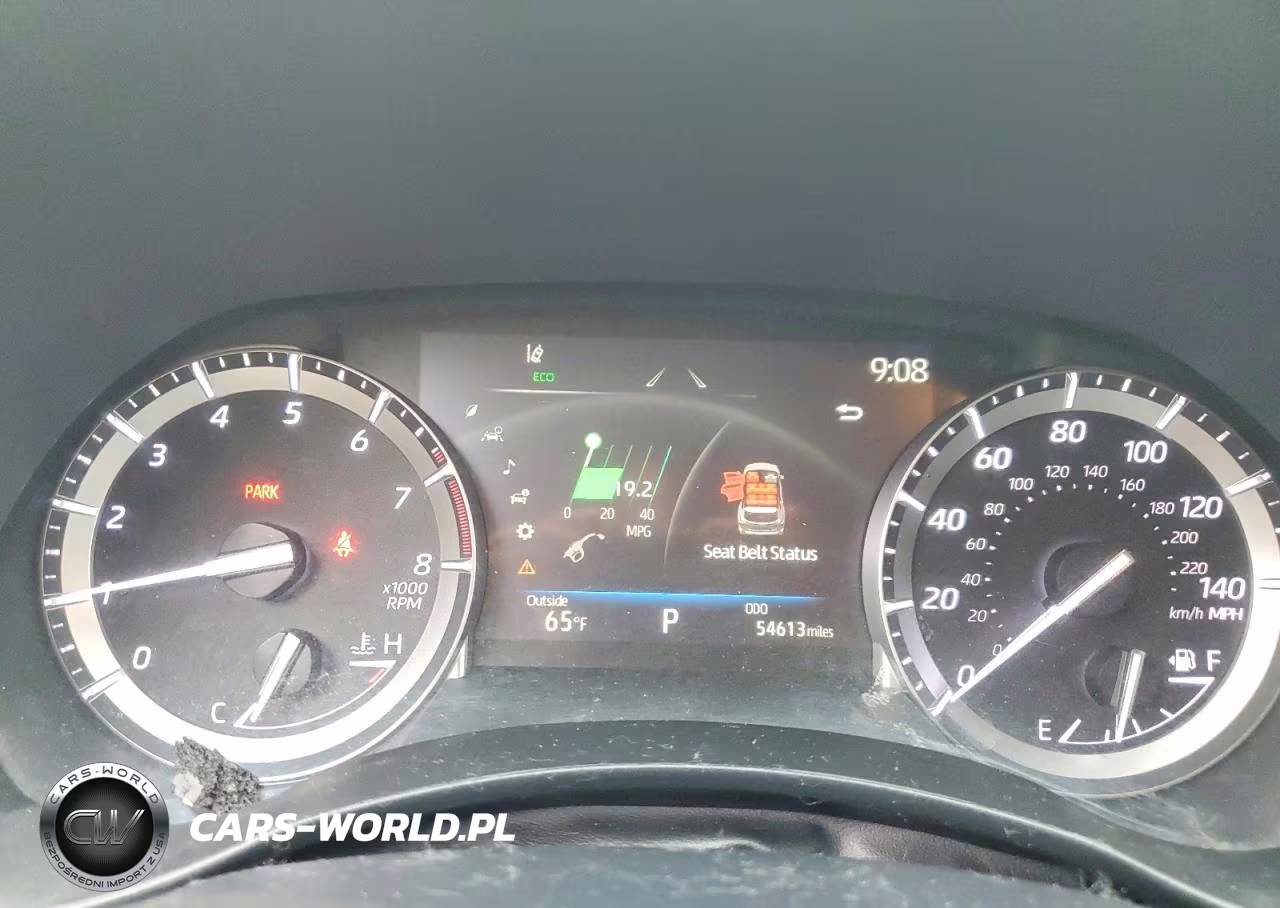 2022 Toyota Highlander Xle VIN:5TDGZRBH6NS583660 - 9