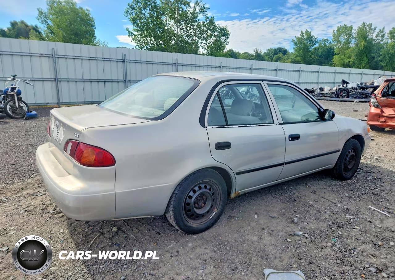 2000 Toyota Corolla Ve VIN:2T1BR12E1YC343334 - 3