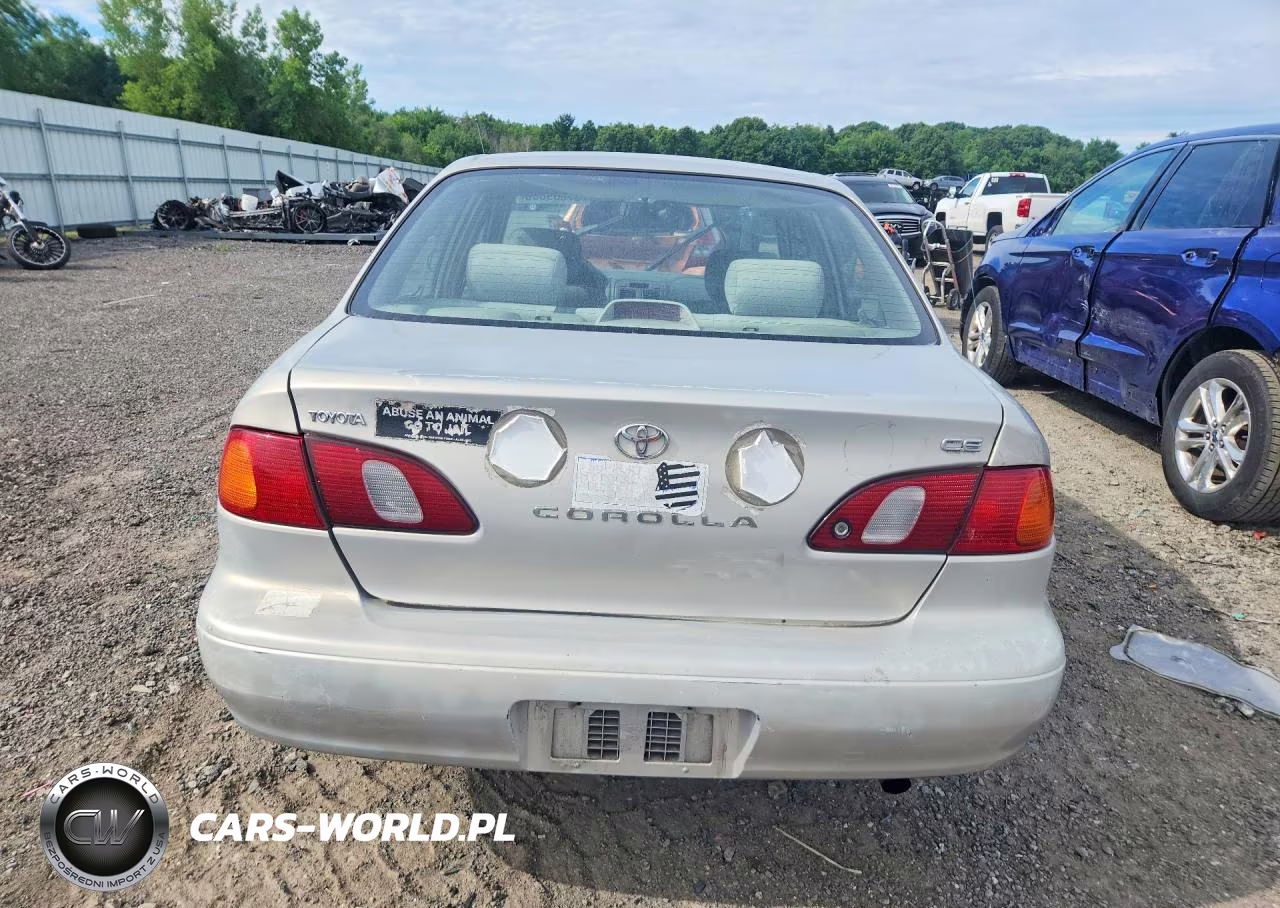 2000 Toyota Corolla Ve VIN:2T1BR12E1YC343334 - 6