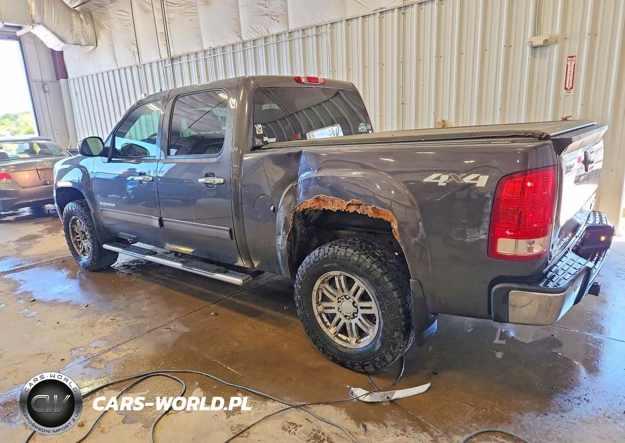 2011 GMC Sierra K1500 Sle VIN:3GTP2VE37BG309021 - 2