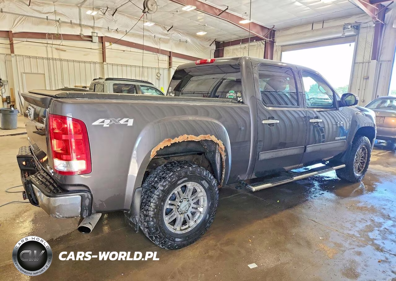 2011 GMC Sierra K1500 Sle VIN:3GTP2VE37BG309021 - 3