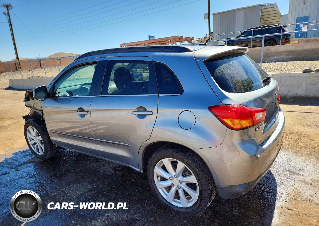 2013 Mitsubishi Outlander Sport Se VIN:4A4AP4AU2DE007087 - 2