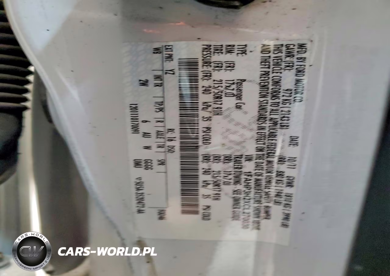 2012 Ford Focus Sel VIN:1FAHP3H2XCL270030 - 13
