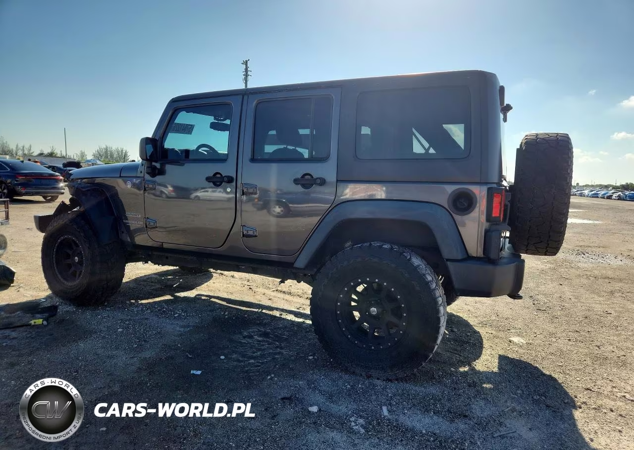 2016 Jeep Wrangler Unlimited Sport VIN:1C4BJWDG1GL167203 - 2