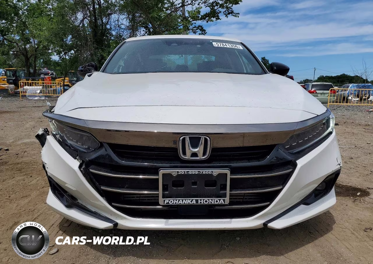2022 Honda Accord Sport VIN:1HGCV1F3XNA036674 - 5