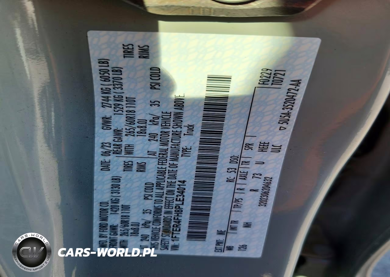 2023 Ford Ranger Xl VIN:1FTER4FH8PLE34014 - 12