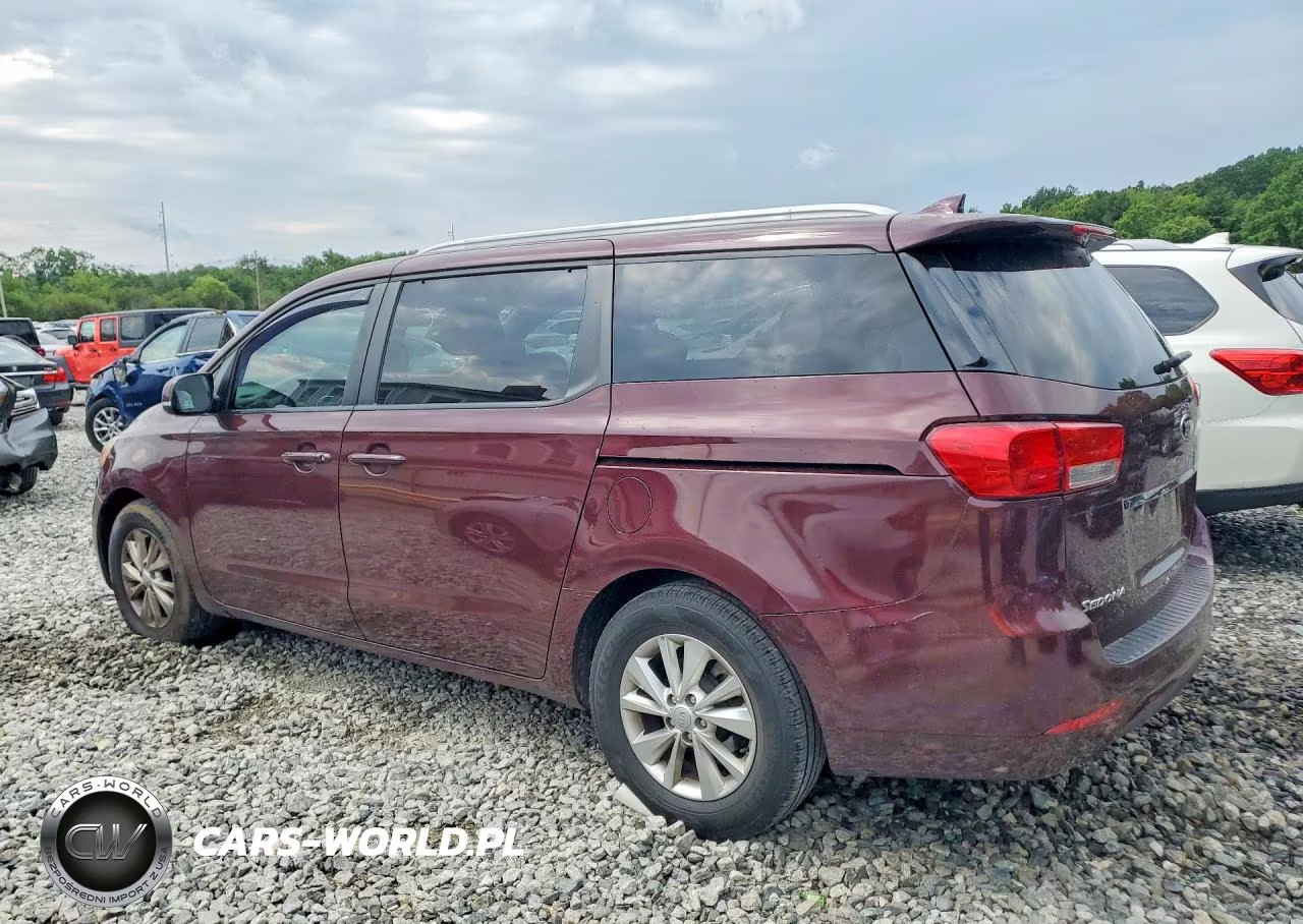 2015 Kia Sedona Lx VIN:KNDMB5C14F6019119 - 2