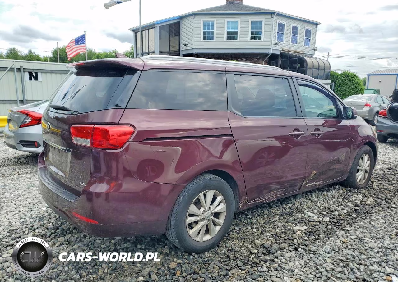 2015 Kia Sedona Lx VIN:KNDMB5C14F6019119 - 3