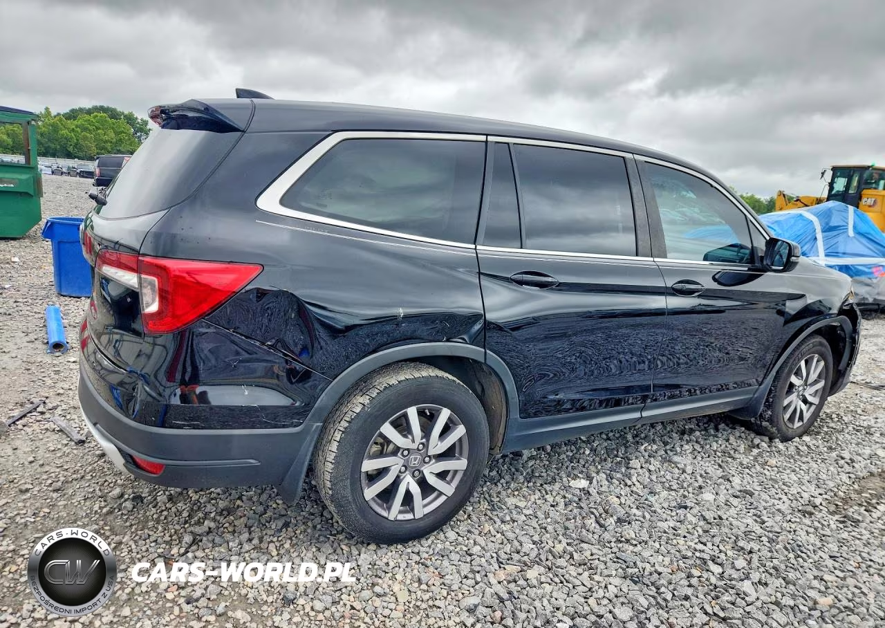 2021 Honda Pilot Exl VIN:5FNYF5H5XMB007267 - 3