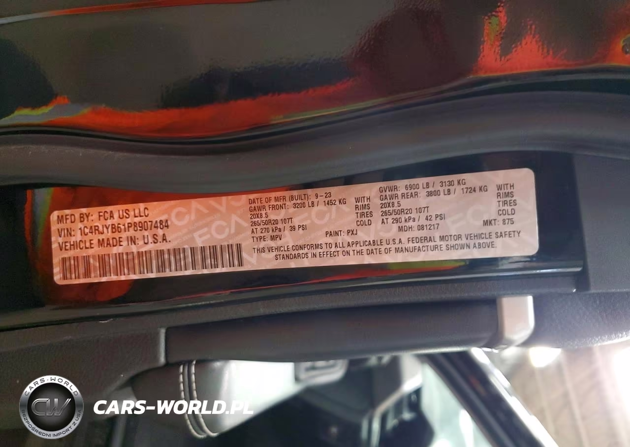 2023 Jeep Grand Cherokee Limited 4Xe VIN:1C4RJYB61P8907484 - 14