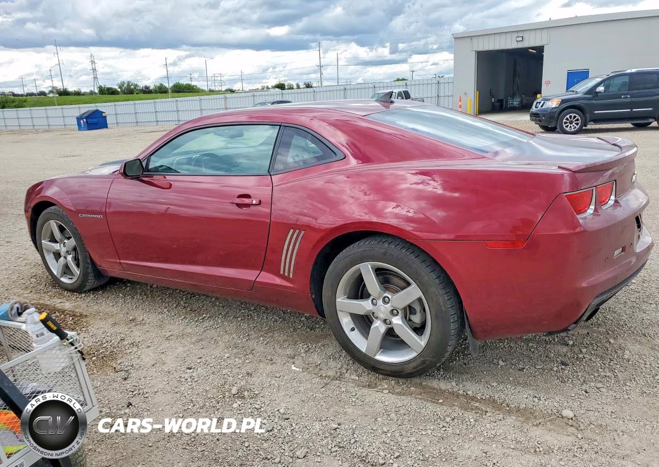 2010 Chevrolet Camaro Lt VIN:2G1FG1EV1A9223860 - 2
