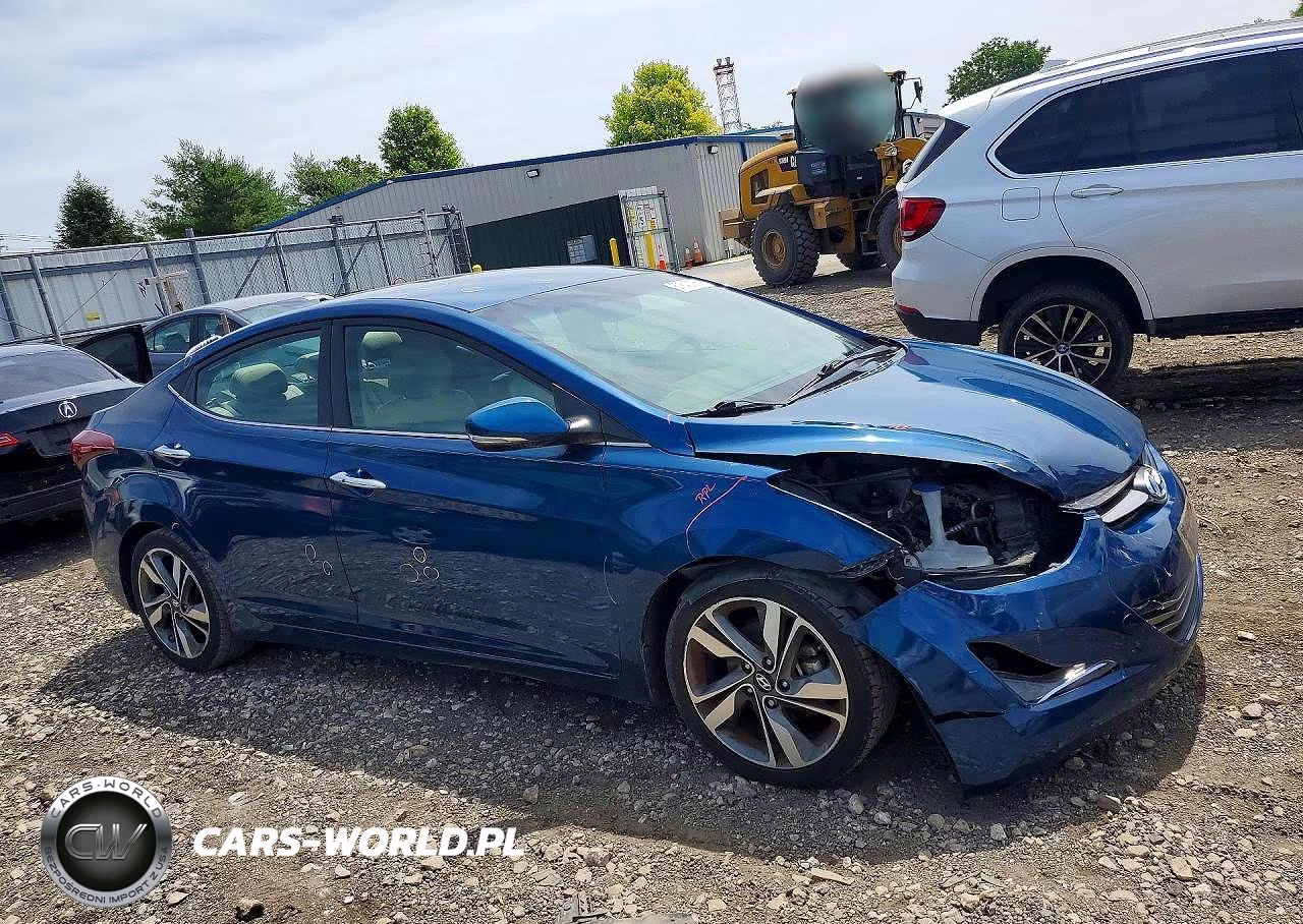 2016 Hyundai Elantra Limited VIN:KMHDH4AE3GU620576 - 4