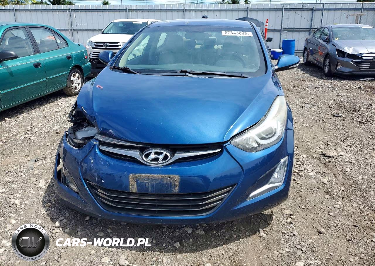 2016 Hyundai Elantra Limited VIN:KMHDH4AE3GU620576 - 5