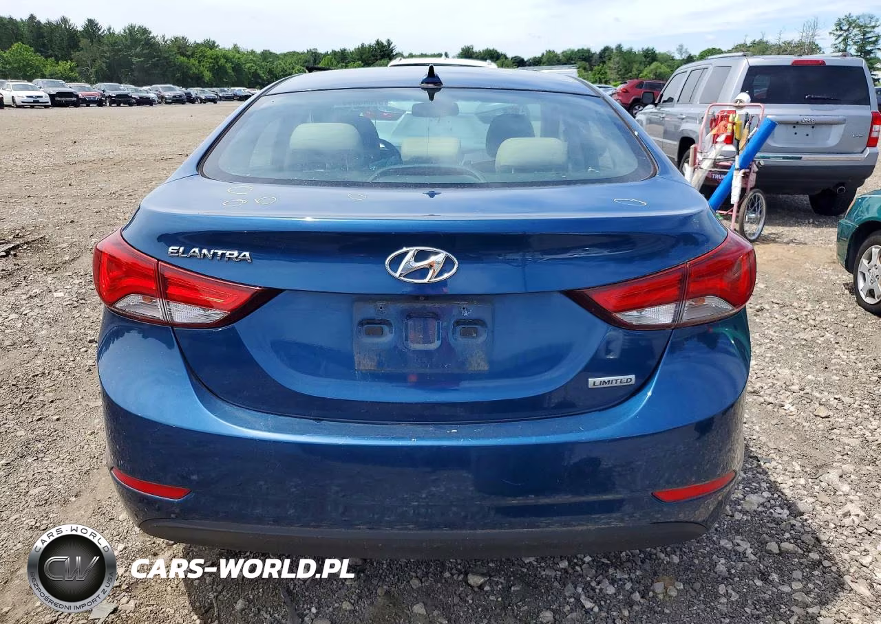 2016 Hyundai Elantra Limited VIN:KMHDH4AE3GU620576 - 6
