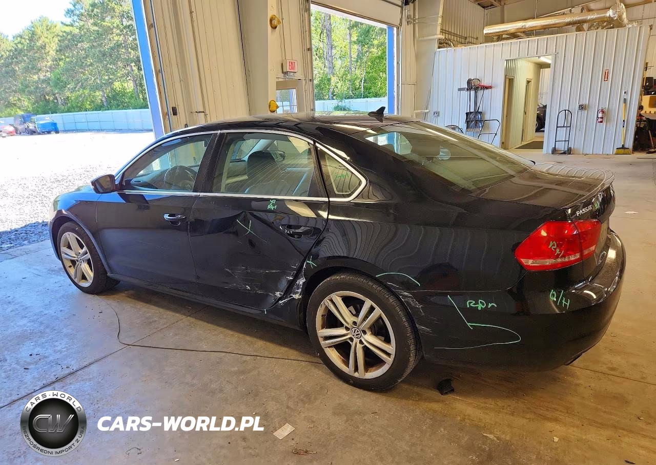 2014 Volkswagen Passat Se VIN:1VWBS7A38EC050958 - 2