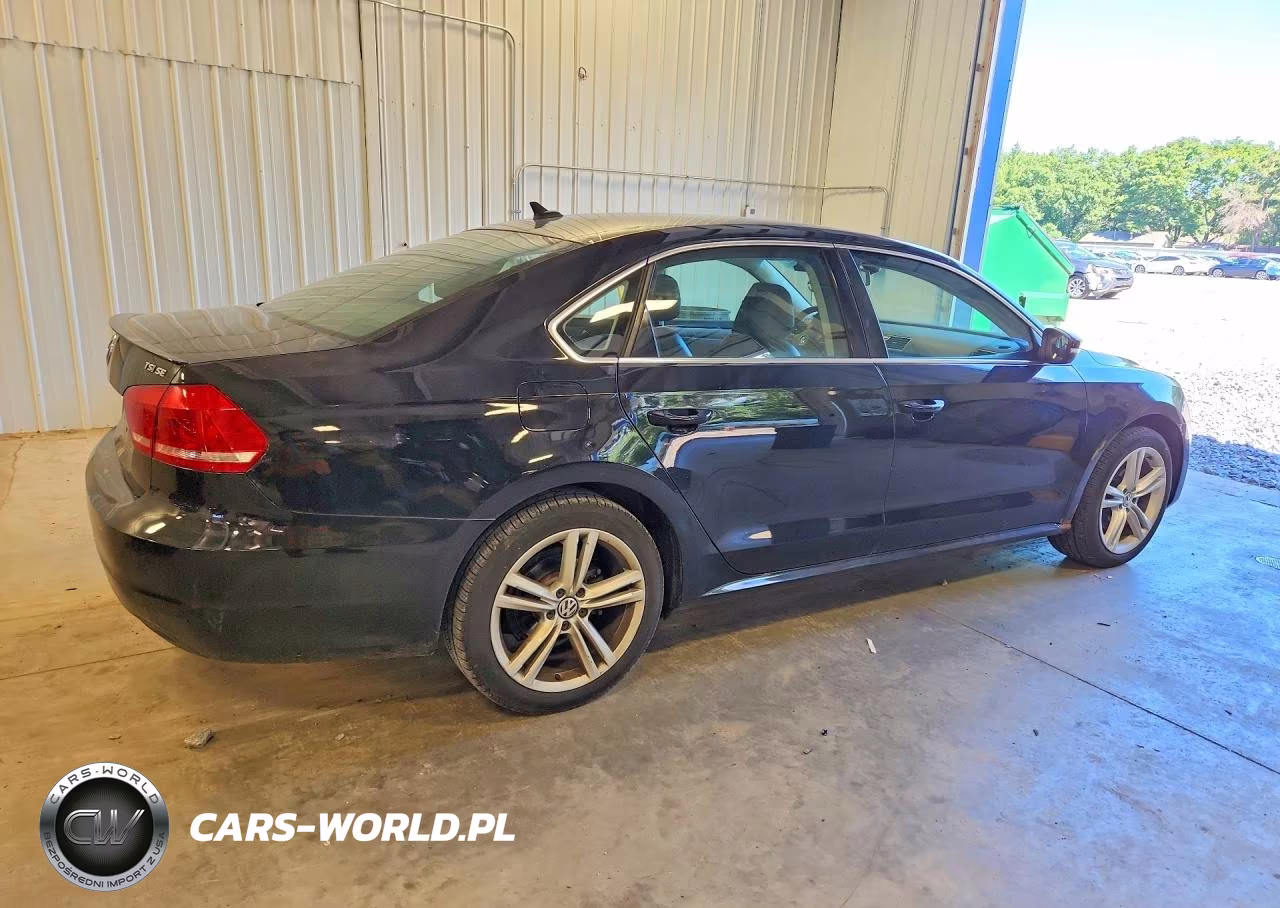 2014 Volkswagen Passat Se VIN:1VWBS7A38EC050958 - 3