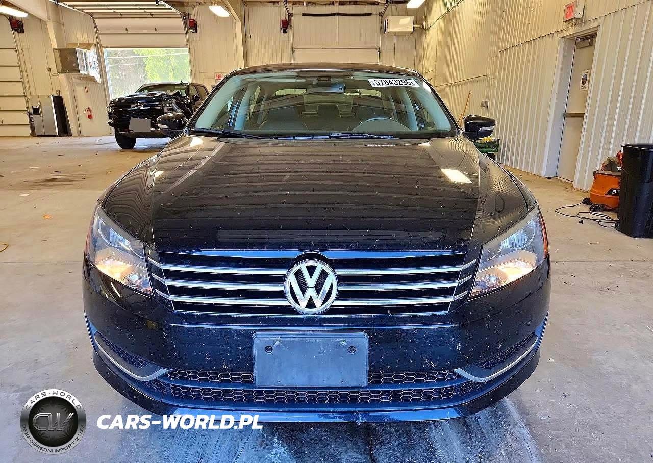 2014 Volkswagen Passat Se VIN:1VWBS7A38EC050958 - 5