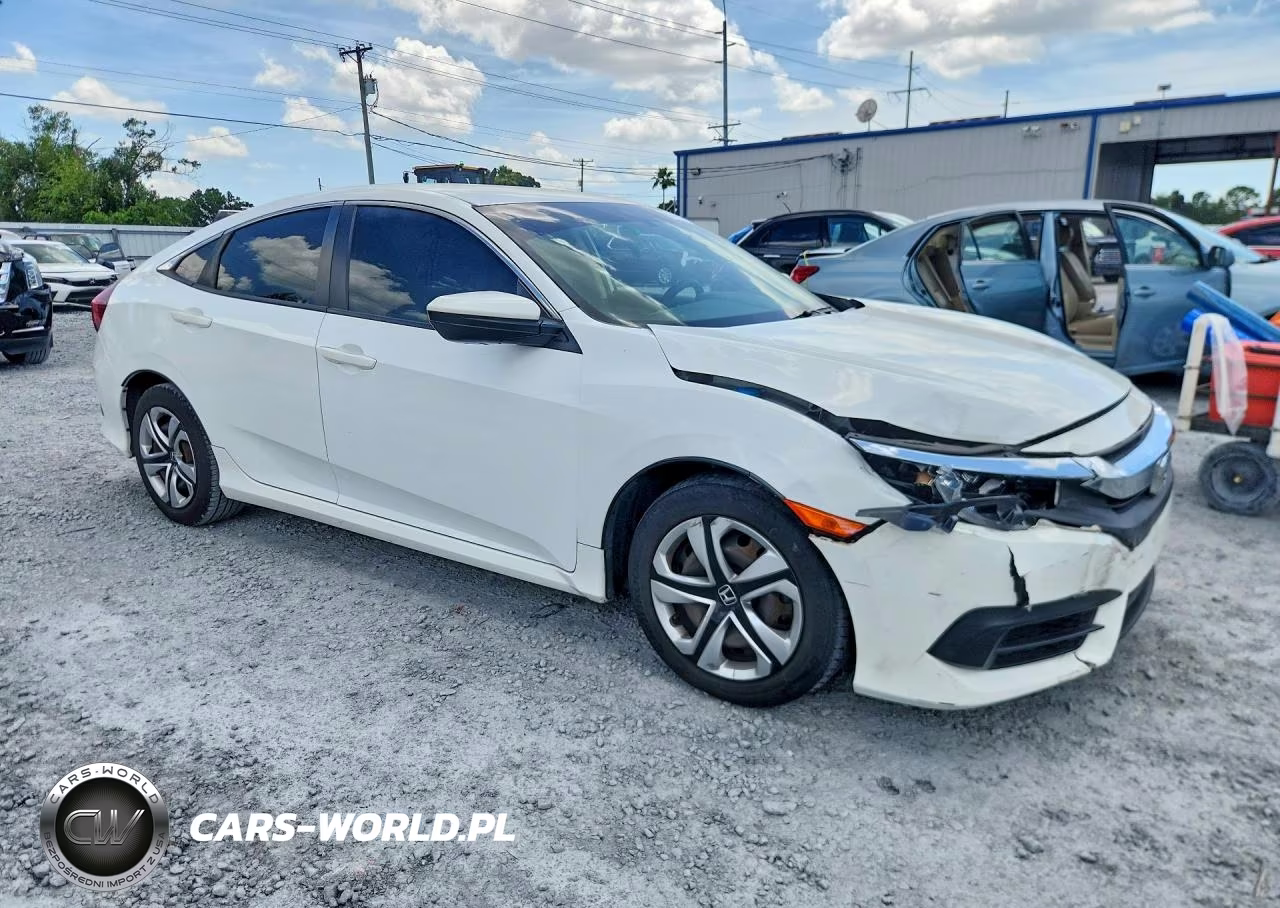 2017 Honda Civic Lx VIN:19XFC2F55HE033482 - 4