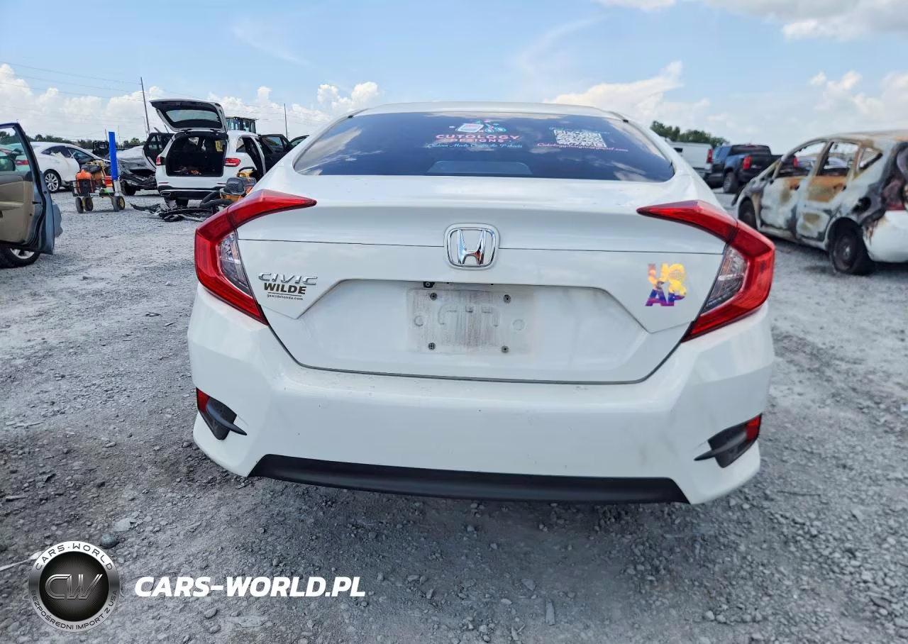 2017 Honda Civic Lx VIN:19XFC2F55HE033482 - 6