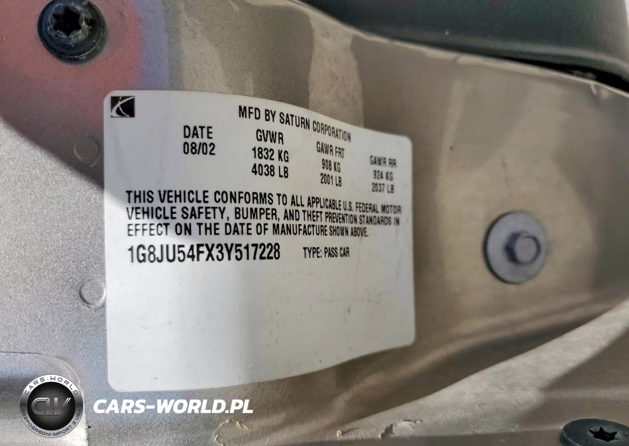 2003 Saturn L200 VIN:1G8JU54FX3Y517228 - 13