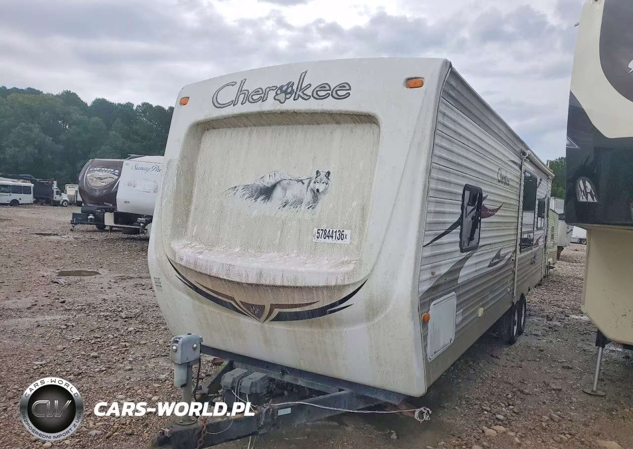 2009 Forest River Cherokee Camper VIN:4X4TCKF299X109984 - 2